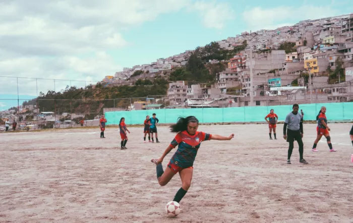 Katherine Vivanco, estrella del Defensor Junior