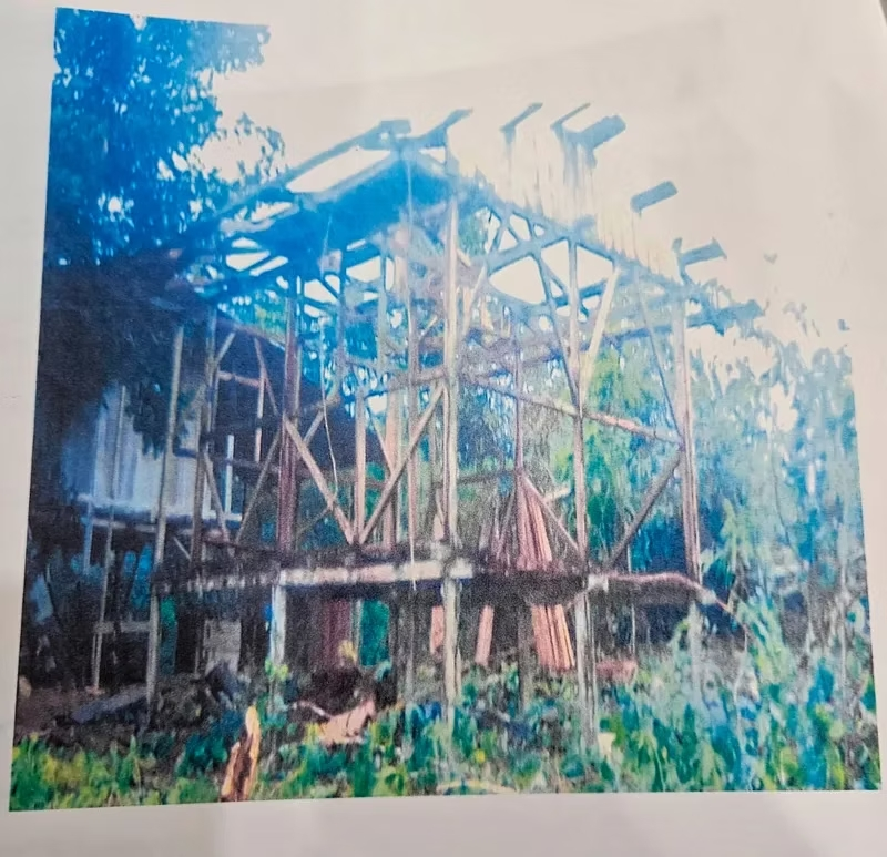 casa destruida