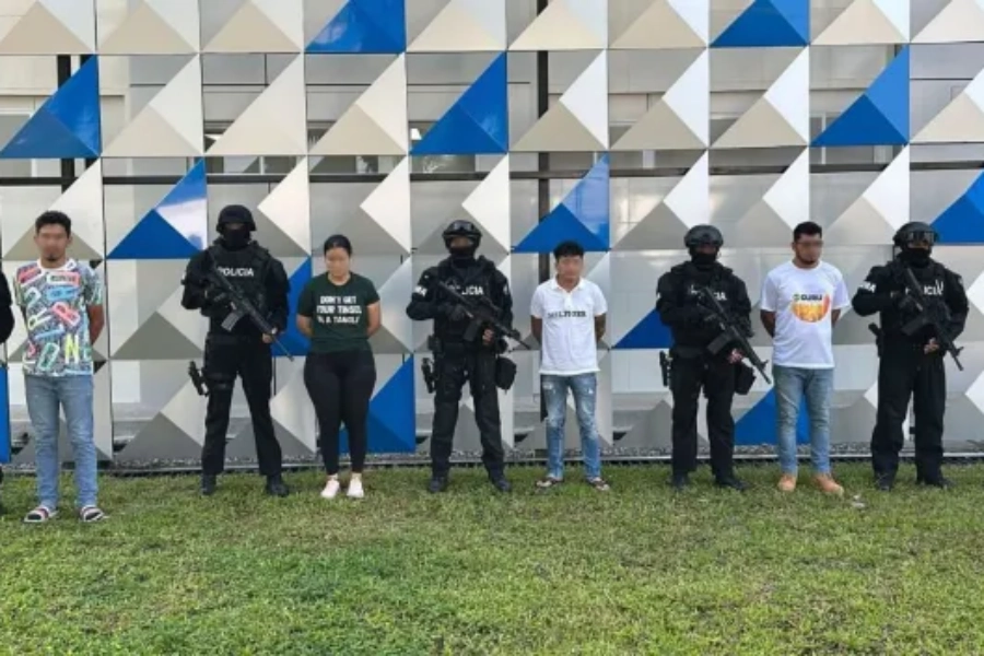 comandos de la frontera detenidos en ecuador