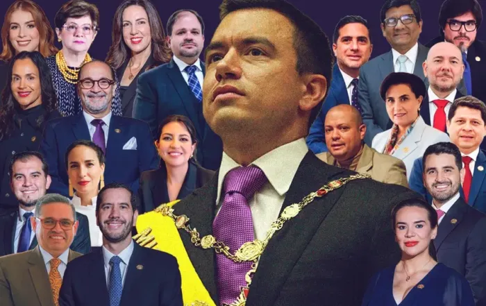los ministros de Daniel Noboa