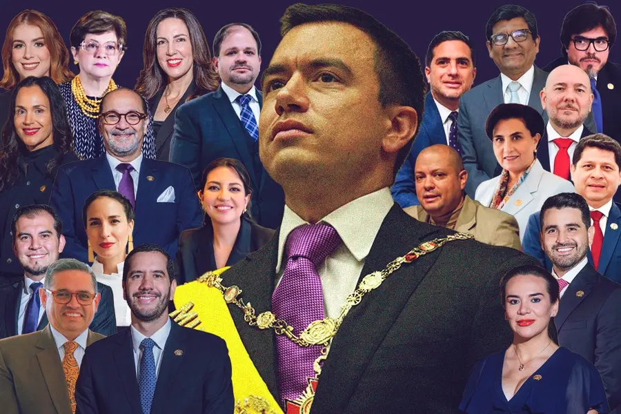 los ministros de Daniel Noboa