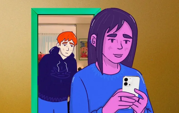 revisé el celular de mi pareja