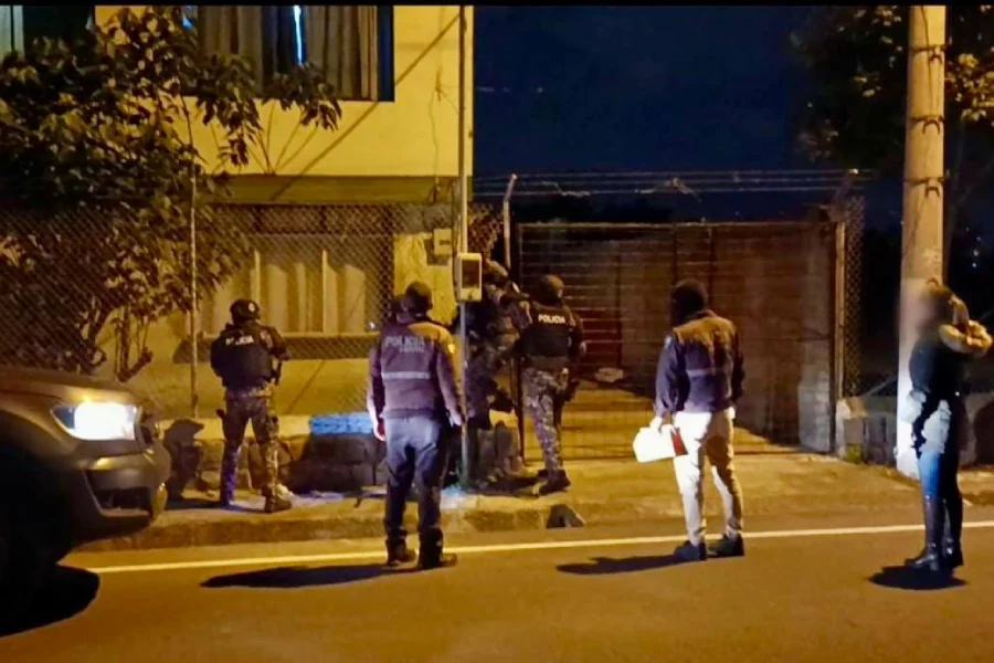 Allanamientos en Quito del caso Pantalla.