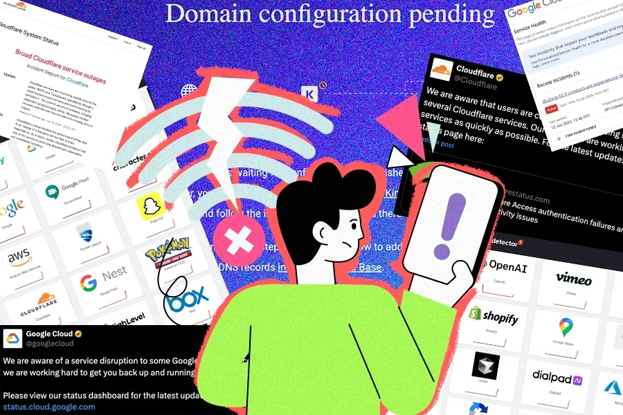 caída de internet a nivel mundial, junio de 2025