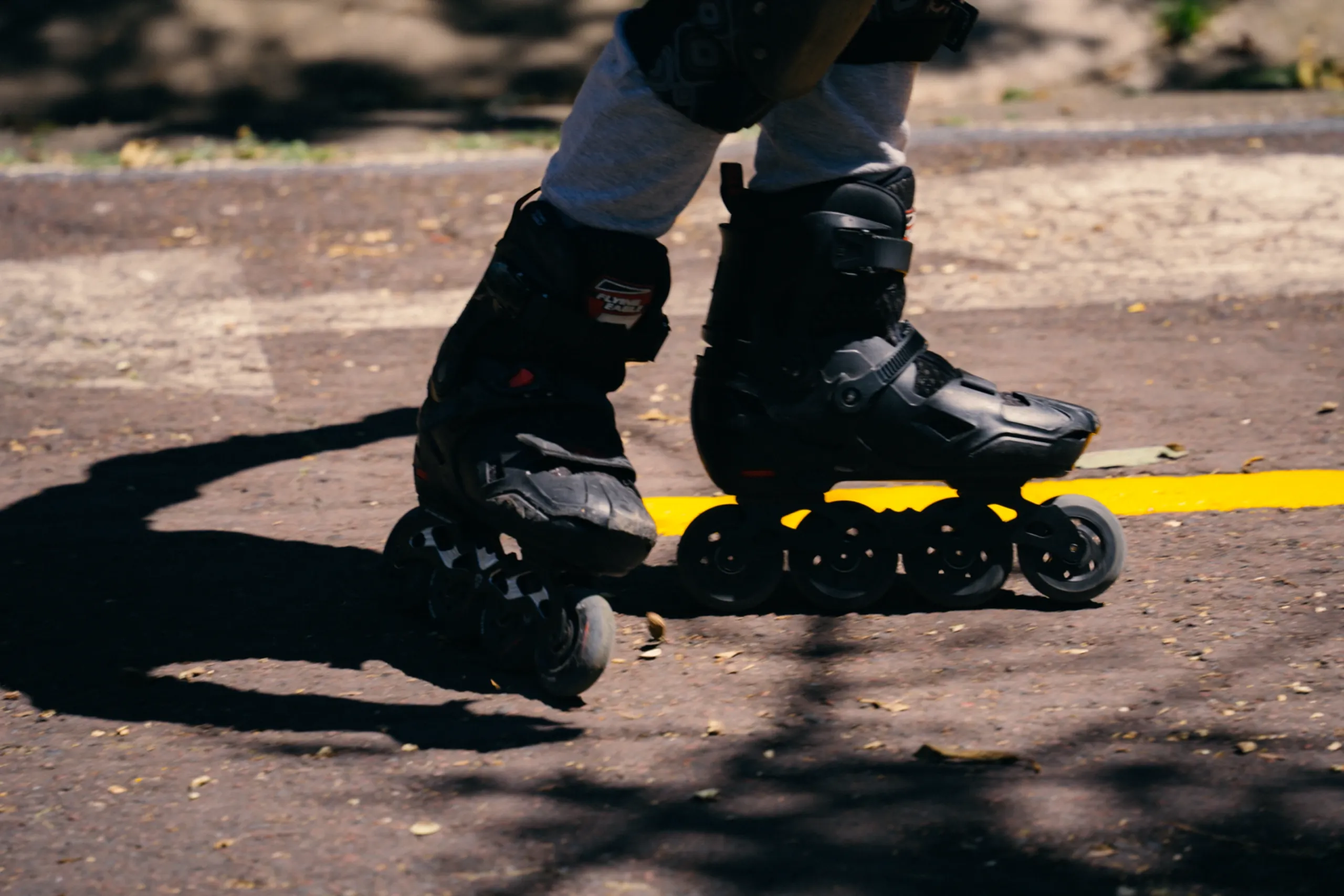 Patinando en verano