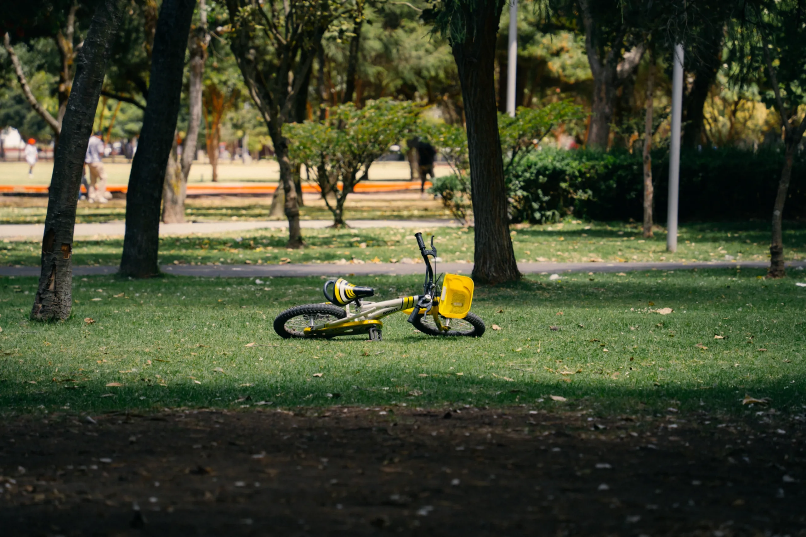 Una bicicleta, solita