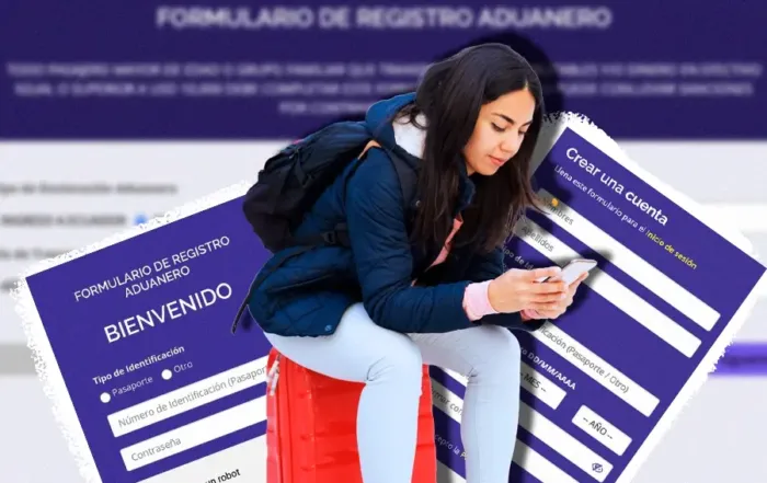 Formulario de Registro Aduanero en Ecuador