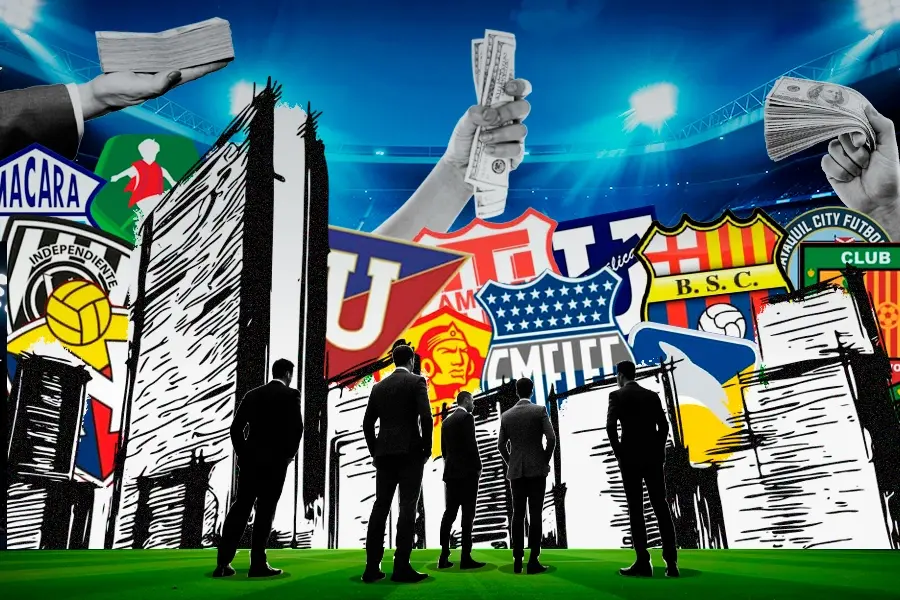equipos de fútbol ecuatoriano y sociedades anónimas.