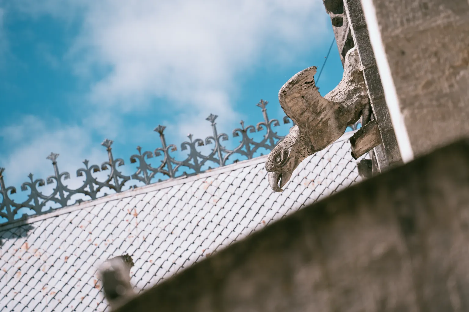 gárgolas de la basílica de Quito