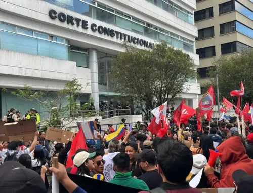 Así fue la marcha del 7 de agosto contra Daniel Noboa