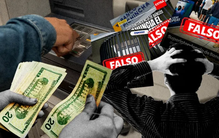 En Ecuador existe el delito de pánico financiero en el artículo 322 del Código Penal.