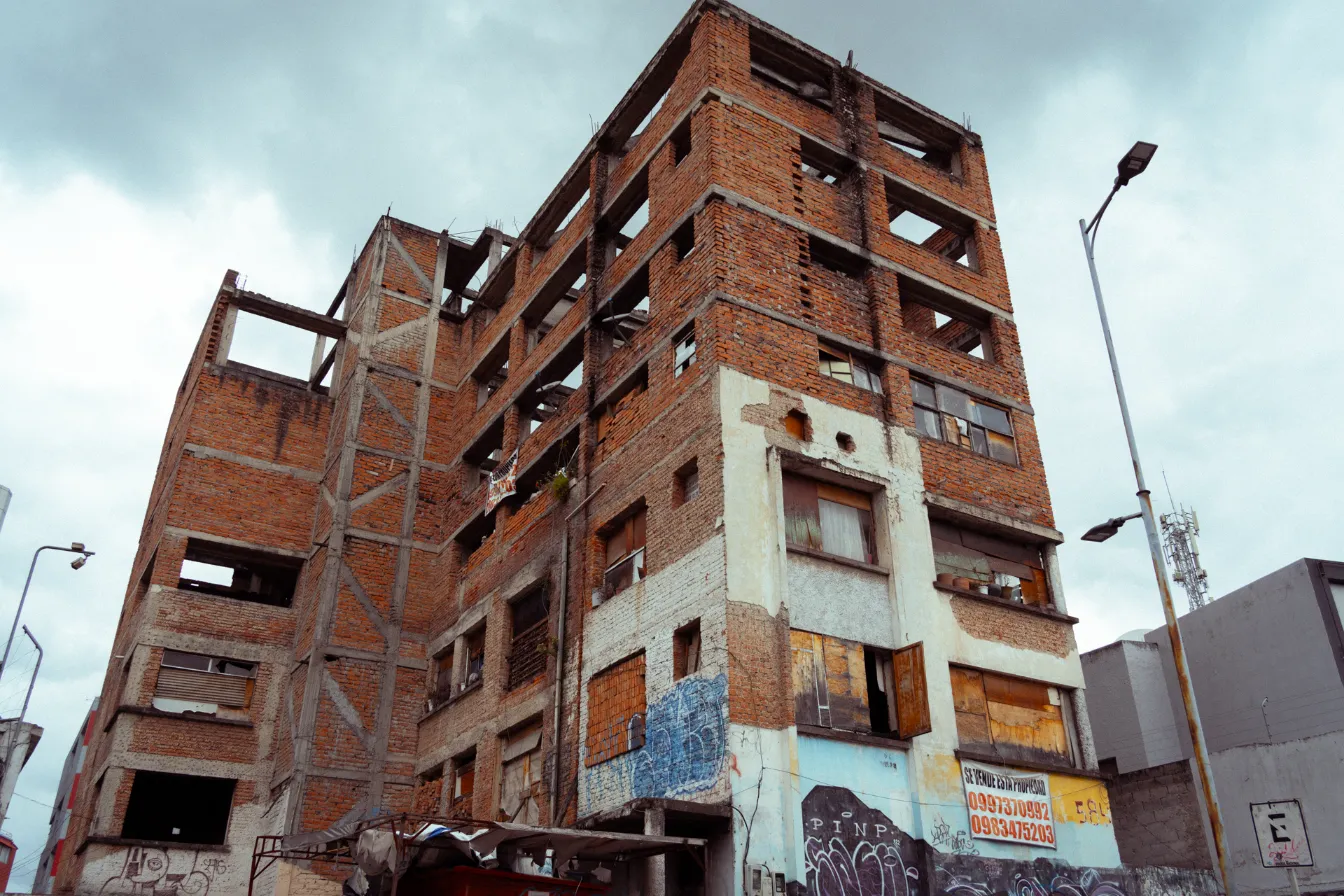 ciudad a medio crecer