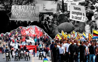 Así fueron las marchas del 11 de septiembre