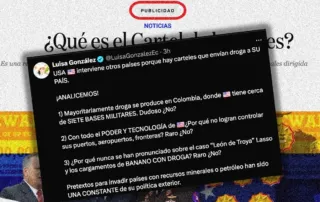 Aclarando una nueva teoría de conspiración de Luisa González