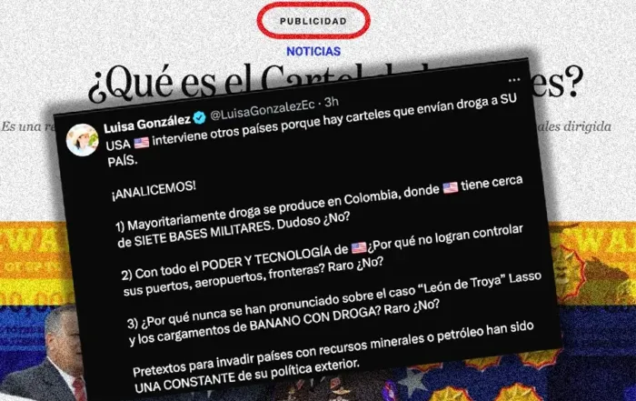 Aclarando una nueva teoría de conspiración de Luisa González
