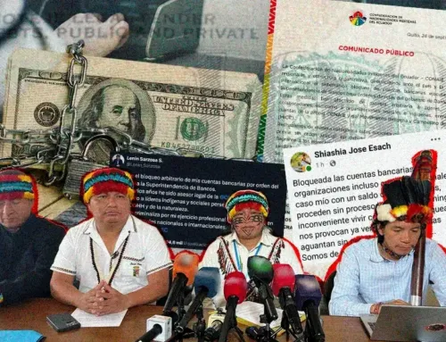 La denuncia de bloqueos bancarios a la Conaie, dirigentes y activistas, explicada