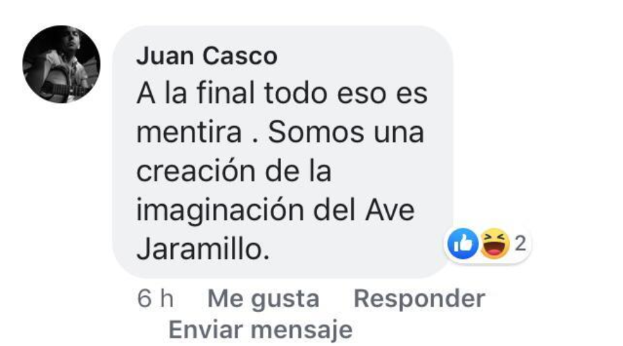 Juan Casco, espectador de La Foca