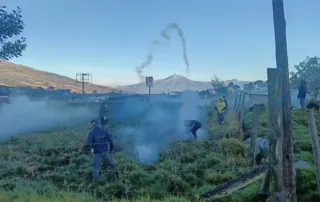 El 22 de septiembre empezó el paro de 2025 en Ecuador