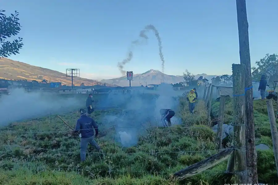El 22 de septiembre empezó el paro de 2025 en Ecuador