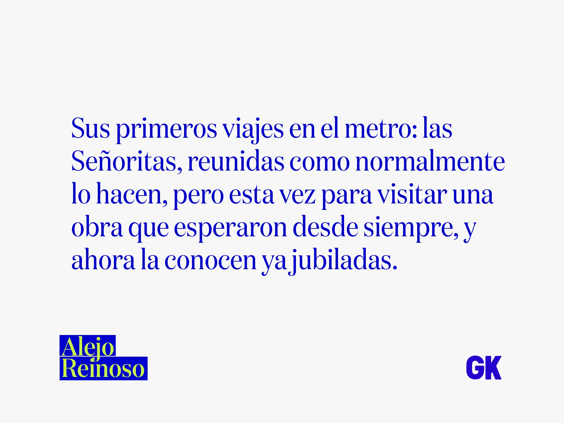 Ensayo deAlejo Reinoso