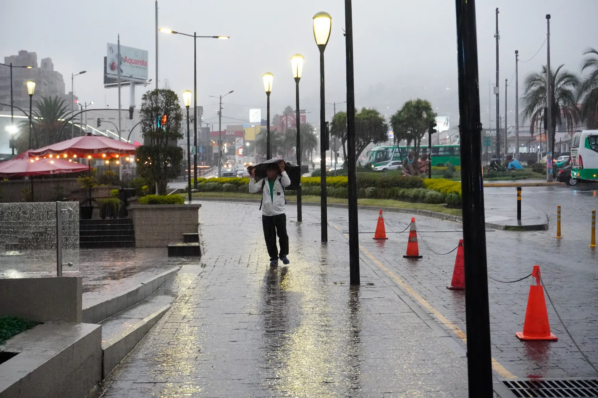 Lluvia en Cumbayá