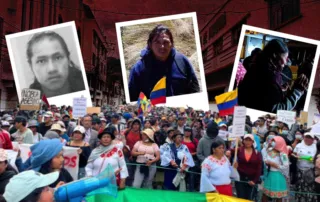 En el día 24 del paro nacional la Conaie anunció la muerte de dos personas.