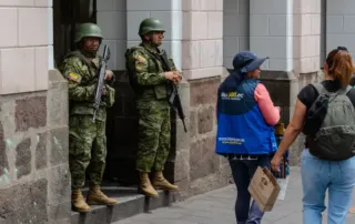 Noboa declara nuevo estado de excepción y dijo que entregará el décimo adelantado.