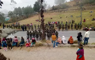 La Conaie convocó a un paro nacional principalmente por la eliminación del subsidio al diésel.