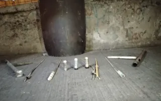 Lo que la policía encontró las el allanamiento en San Miguel del Común.