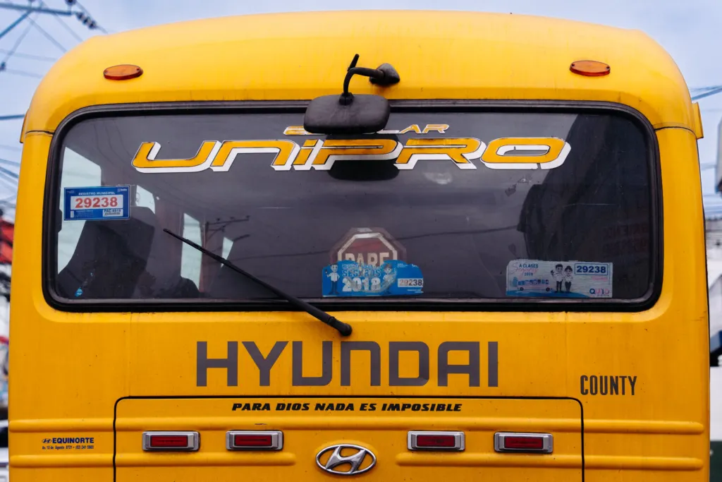 frases en buses en Ecuador