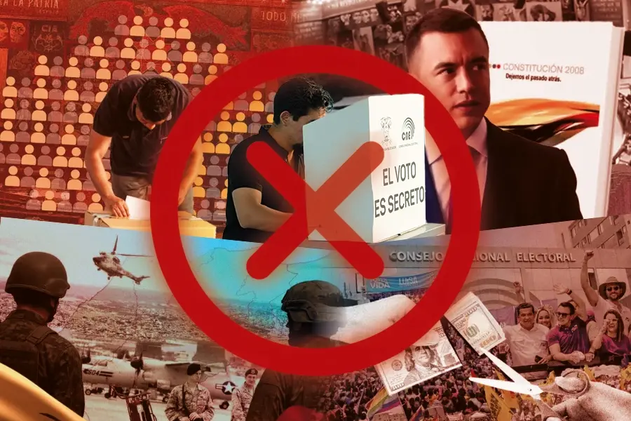 Ganó el No: resultados consulta popular noboa