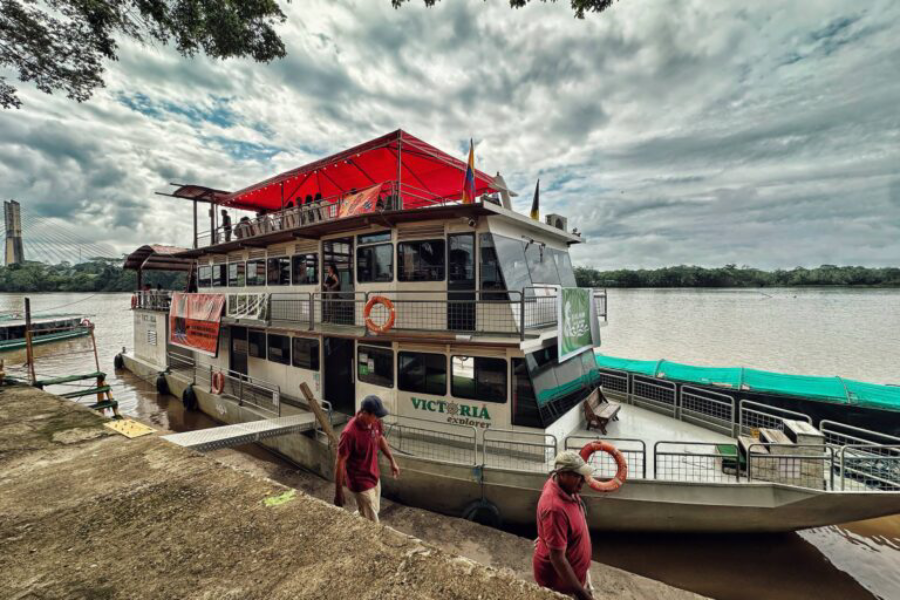 La Flotilla Yaku Mama viajó desde los Andes hacia la Amazonía rumbo a la COP30, en Belém, Brasil, para exigir justicia climática.