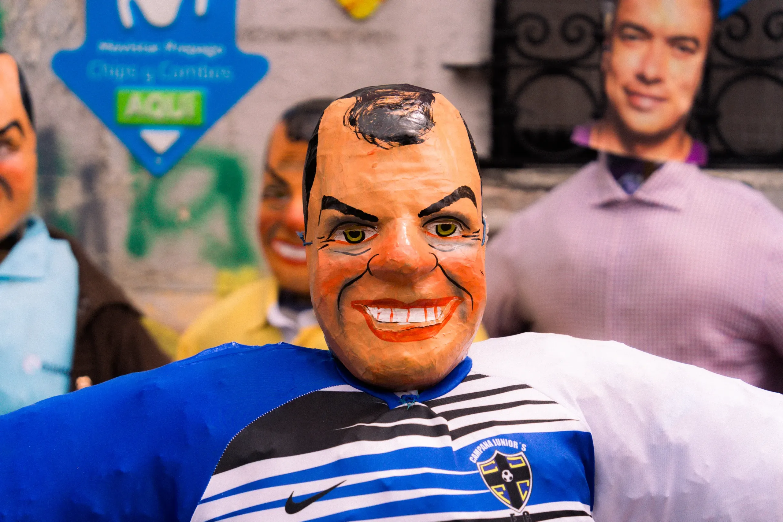 Las caretas del fin de a&ntilde;o