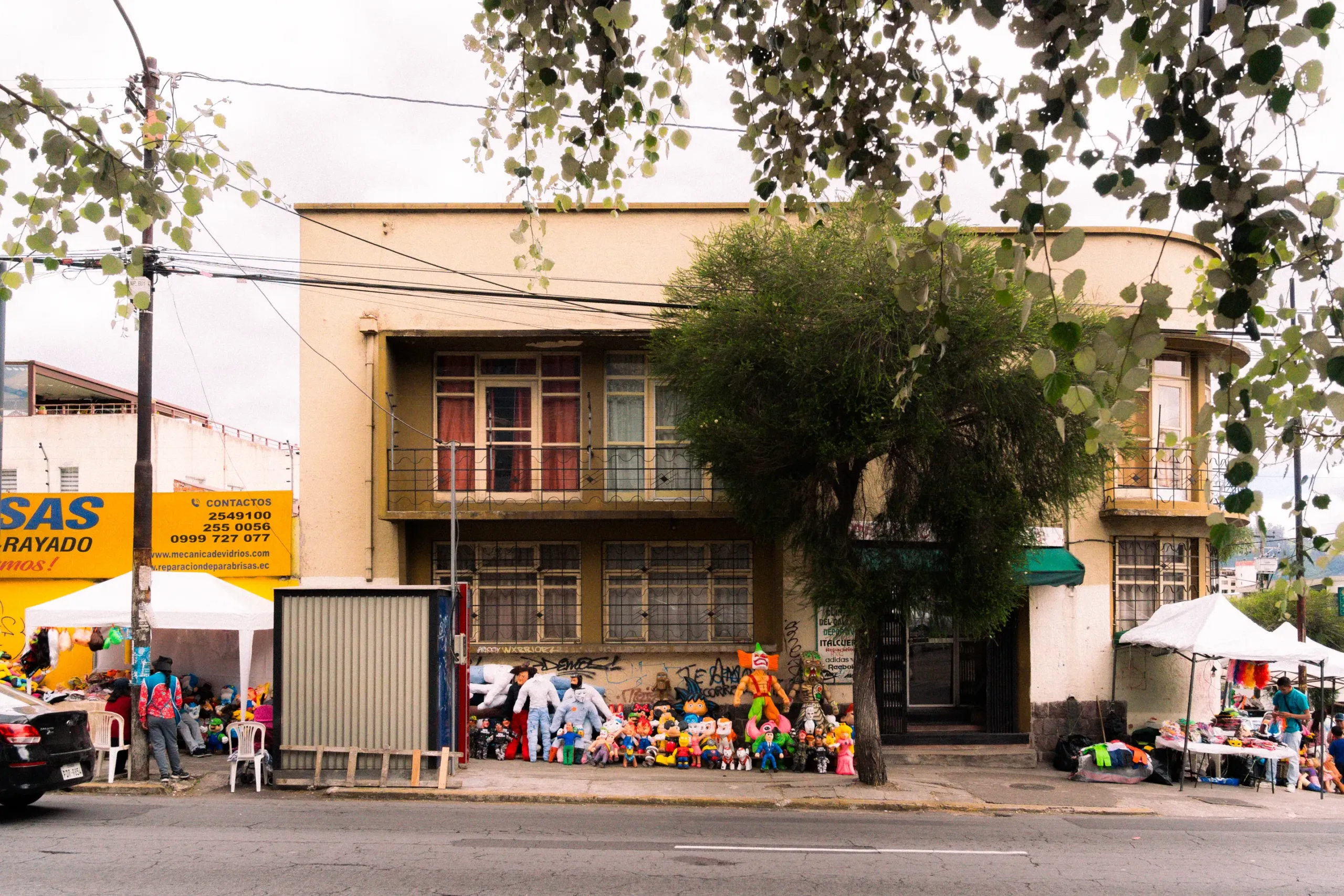 Una esquina en Las Casas donde hay a&ntilde;os viejos