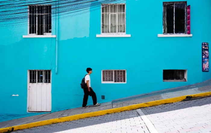 El barrio de San Juan y sus casas de colores
