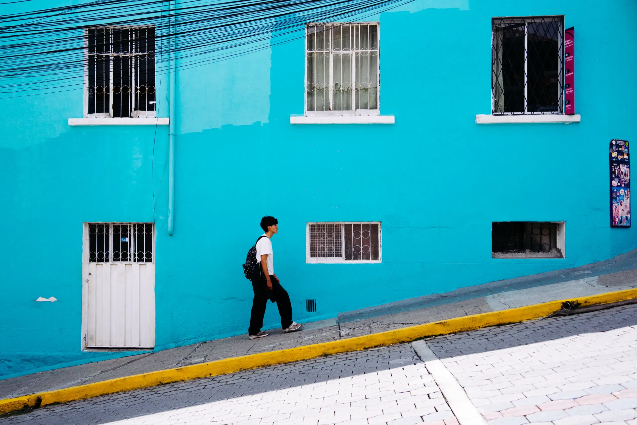 El barrio de San Juan y sus casas de colores El barrio de San Juan y sus casas de colores