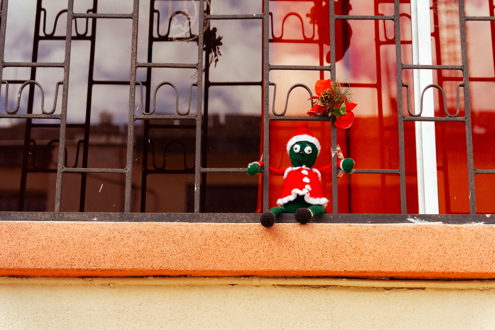 Un adorno de navidad