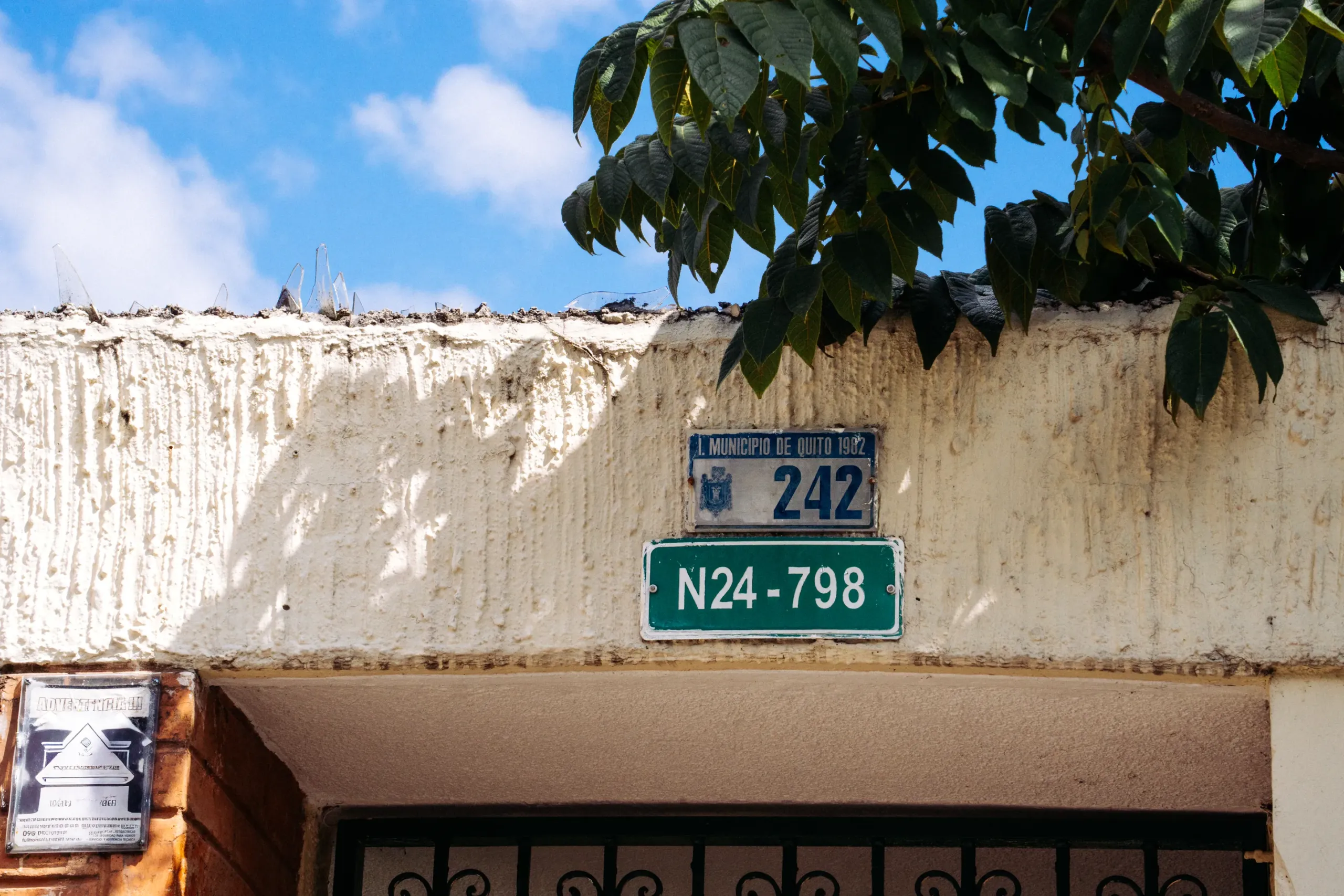 numeraci&oacute;n de la casas en Quito