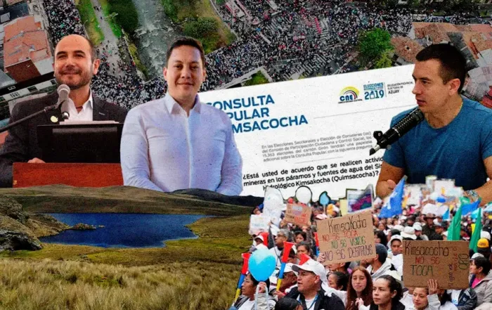 El proyecto minero Loma Larga est&aacute; en el limbo luego de que su licencia ambiental fuera suspendida.