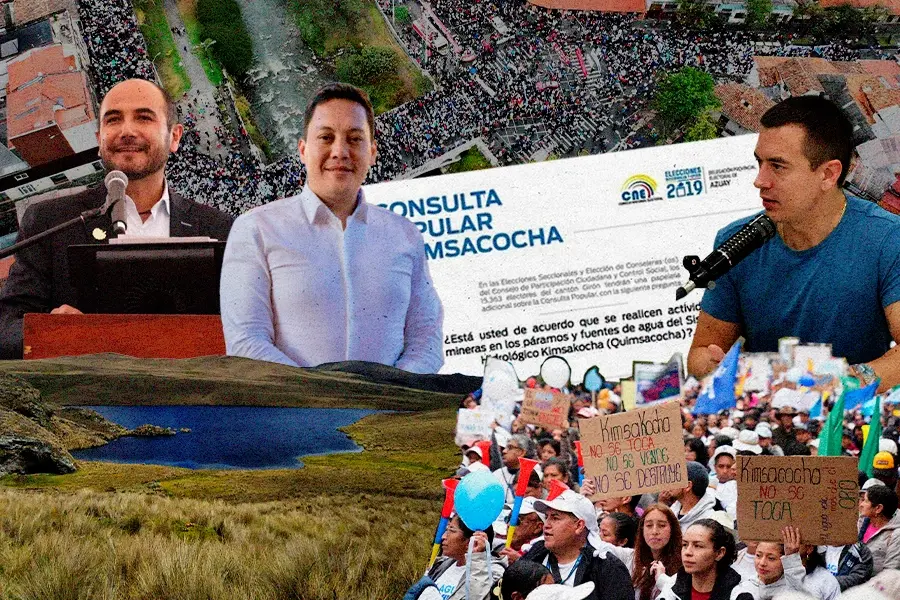 El proyecto minero Loma Larga est&aacute; en el limbo luego de que su licencia ambiental fuera suspendida.