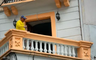 Balcones del centro de Quito
