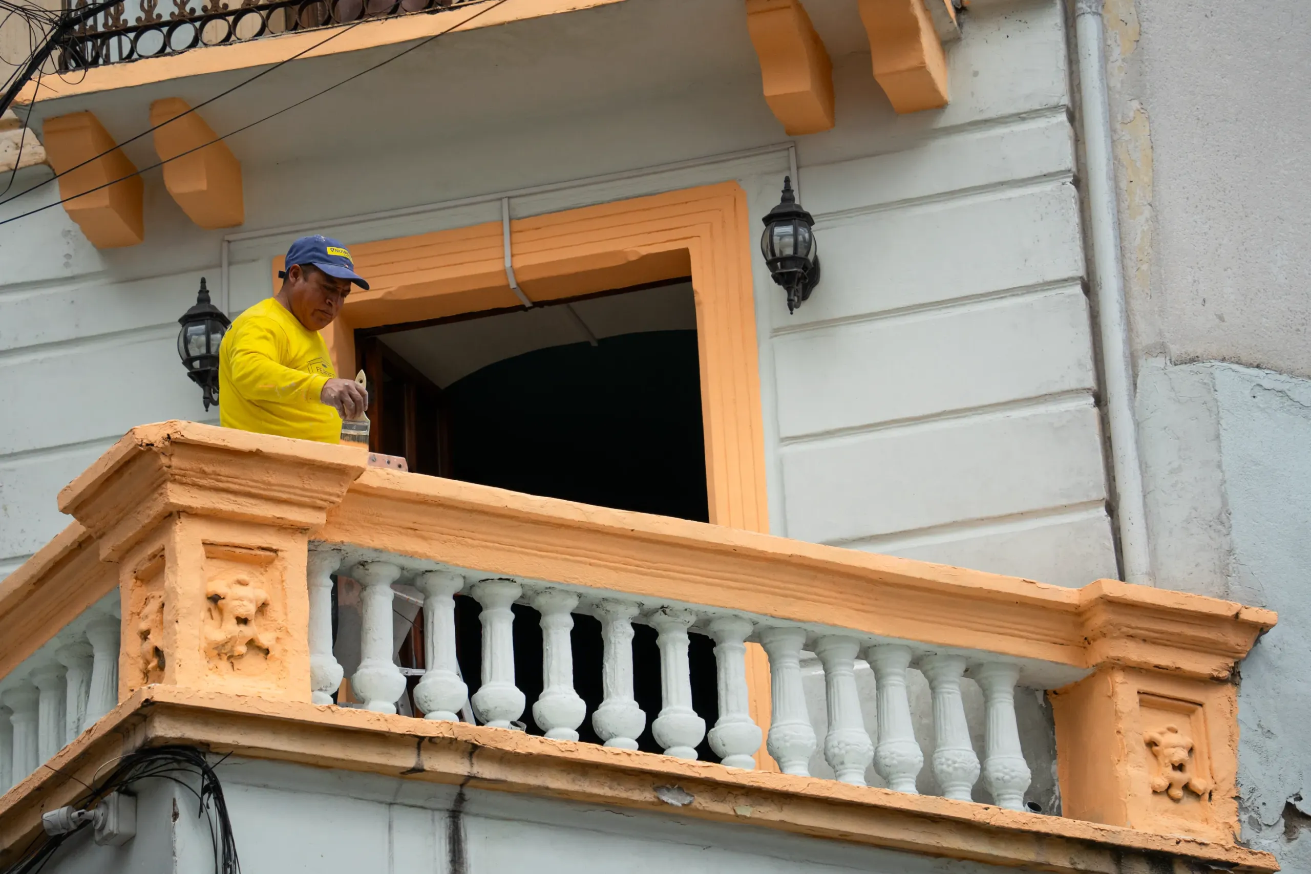 Balcones del centro de Quito