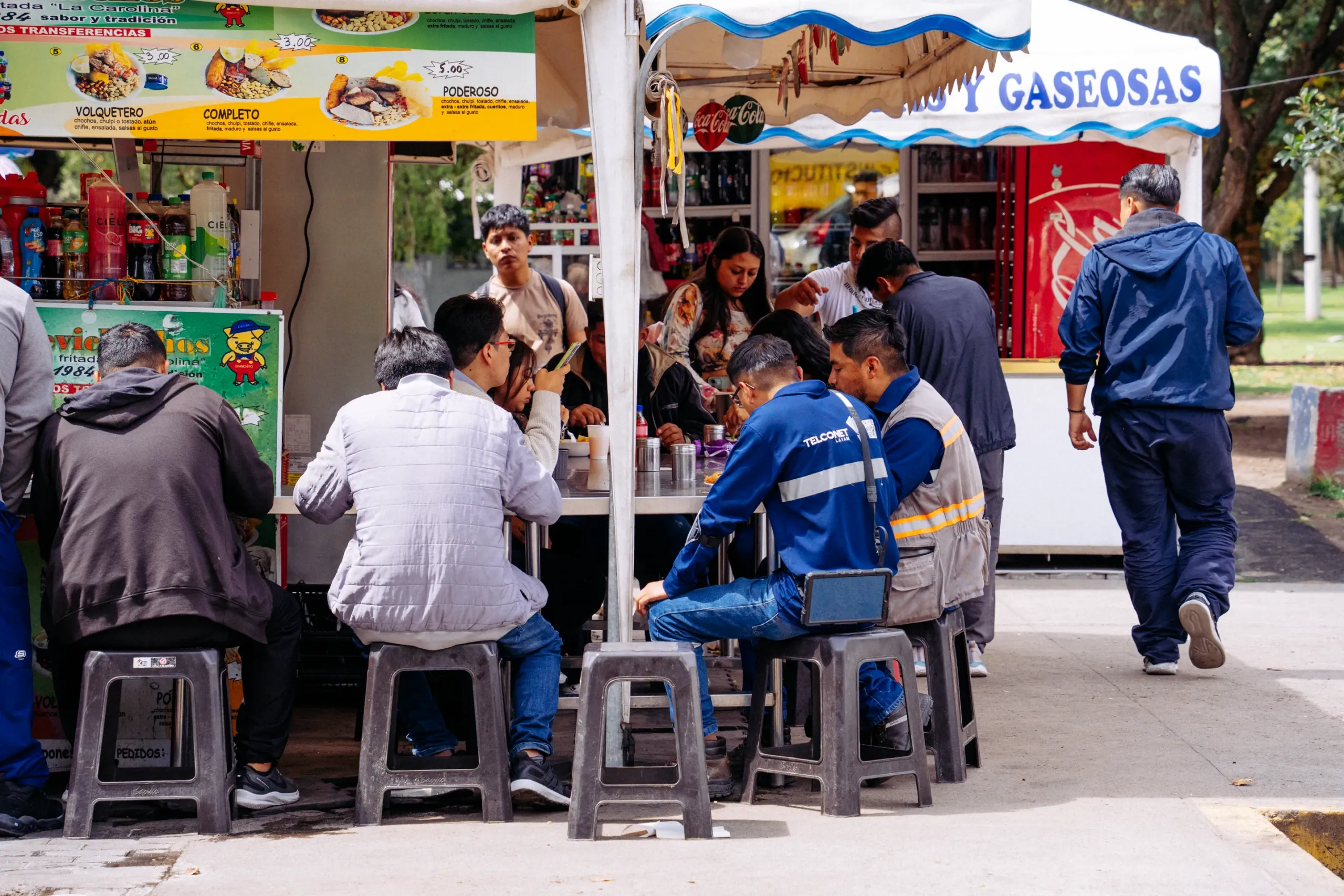 El almuerzo en La Carolina