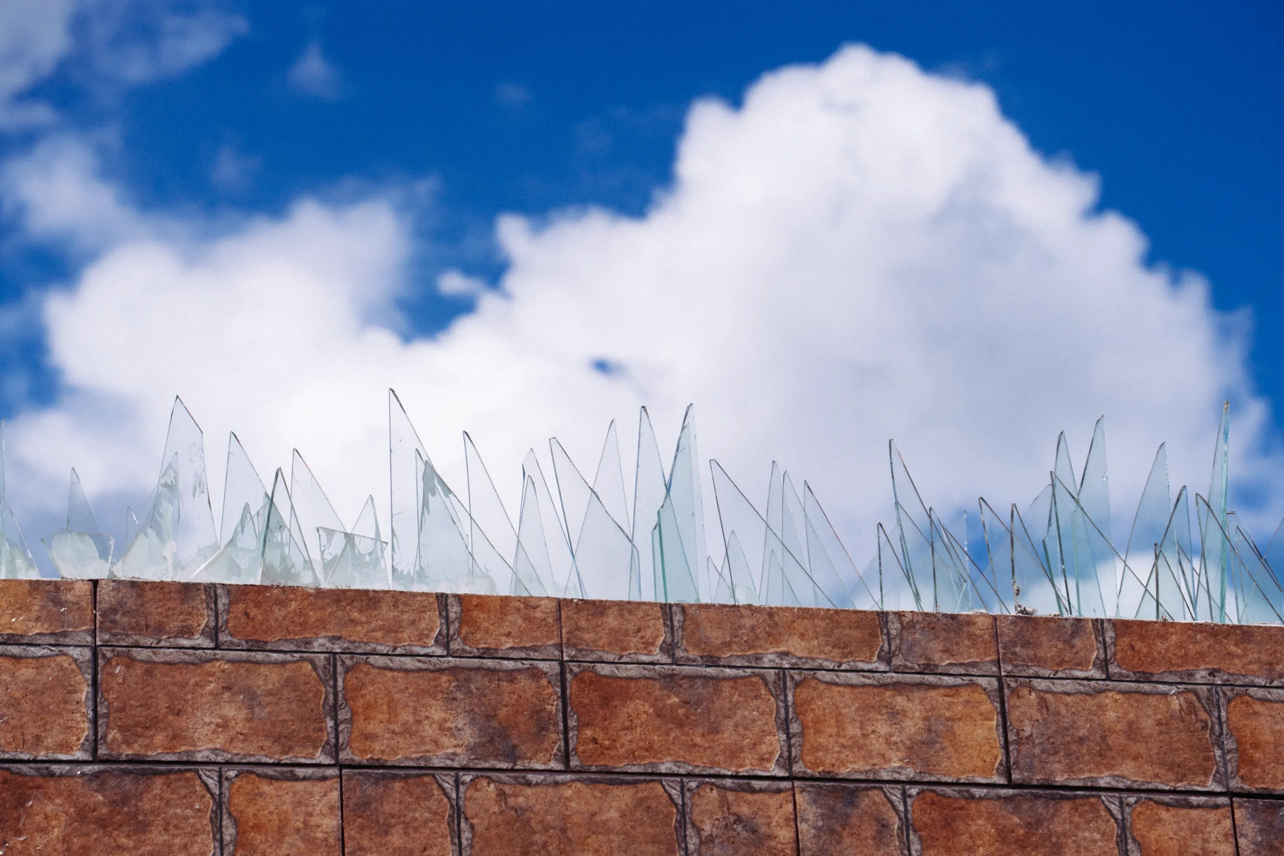 seguridad barrial: vidrios rotos