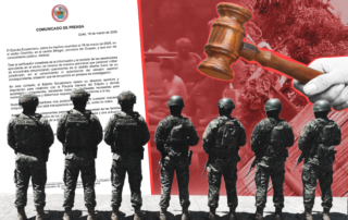 militares procesados en Milagro