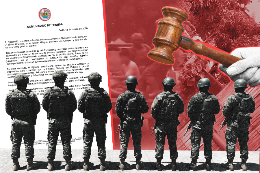 militares procesados en Milagro