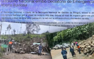 emergencia nacional por las lluvias en 2026 en Ecuador