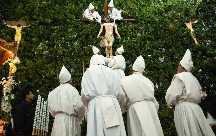 El descendimiento del Cristo de Alangasí