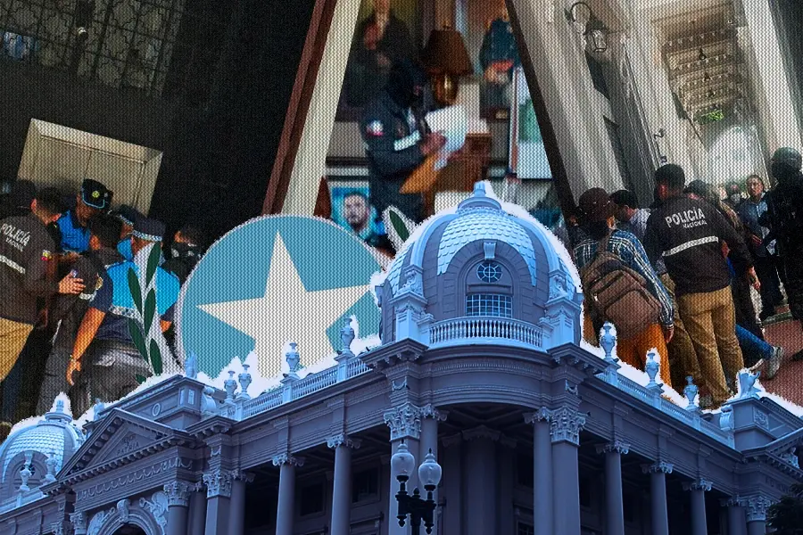 allanamiento al Municipio de Guayaquil.