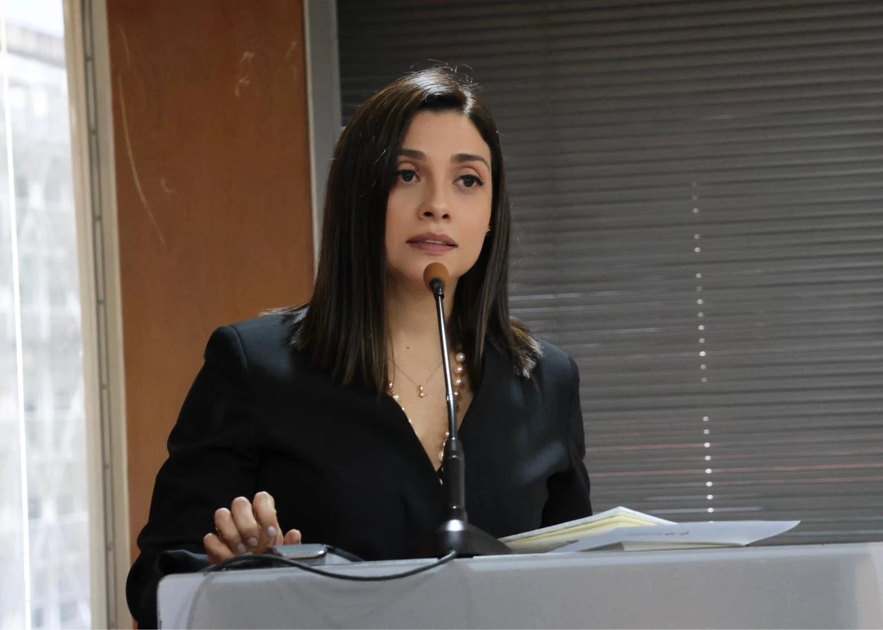 Mercedes Caicedo, presidenta del Consejo de la Judicatura, fue jueza de la Corte Nacional de Justicia. Fotograf&iacute;a tomada de la cuenta de X de la Corte.